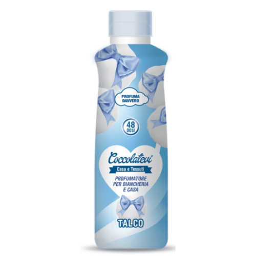 Coccolatevi парфюмированное масло для стирки и уборки Profumo Per Bucato Talco Igienizzante 300 ml